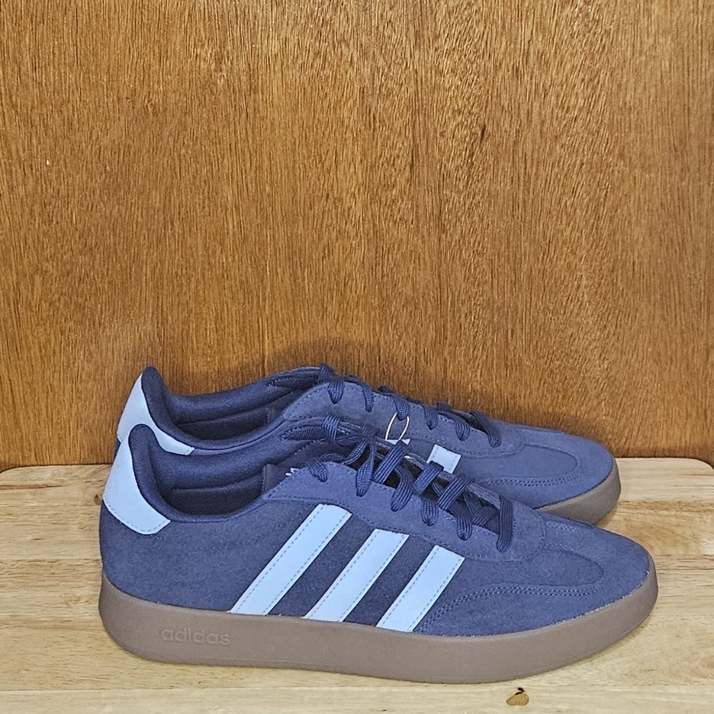 Adidas Barreda men's tennis shoes - Navy Blue / Light Blue - JR5533 size 11.5 - Picture 4 of 11